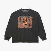 Cincinnati Bengals Downtown Collection Fleece Sweatshirt Black | Mitchell & Ness