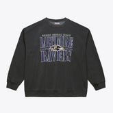 Baltimore Ravens Downtown Collection Fleece Sweatshirt Black | Mitchell & Ness