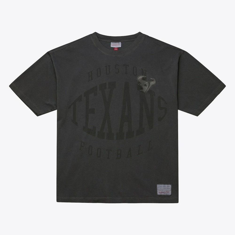 Houston Texans Downtown Collection Premium T-Shirt Black | Mitchell & Ness