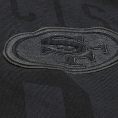 San Francisco 49ers Downtown Collection Premium T-Shirt Black | Mitchell & Ness