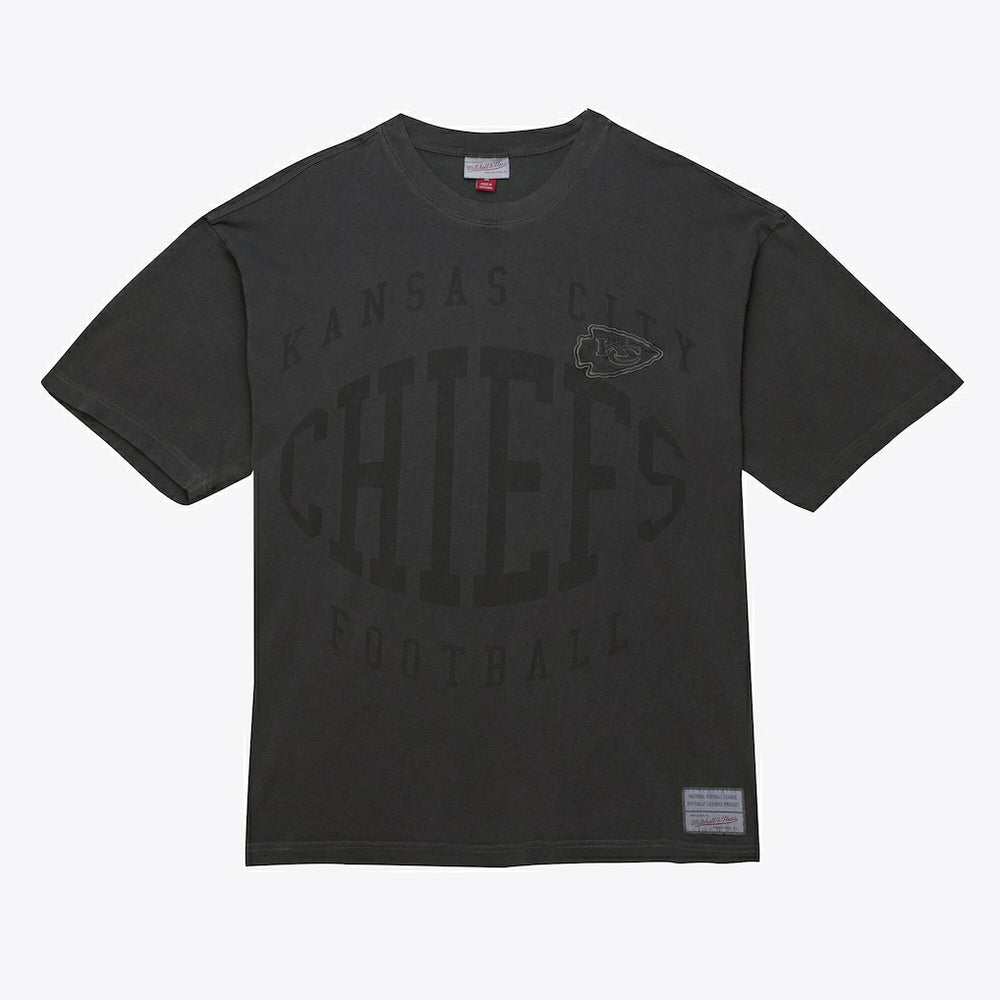 Kansas City Chiefs Downtown Collection Premium T-Shirt Black | Mitchell & Ness