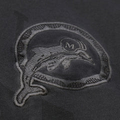 Miami Dolphins Downtown Collection Premium Vintage Logo T-Shirt Black | Mitchell & Ness