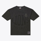 Detroit Lions Downtown Collection Premium Vintage Logo T-Shirt Black | Mitchell & Ness