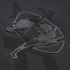 Green Bay Packers Downtown Collection Premium Vintage Logo T-Shirt Black | Mitchell & Ness