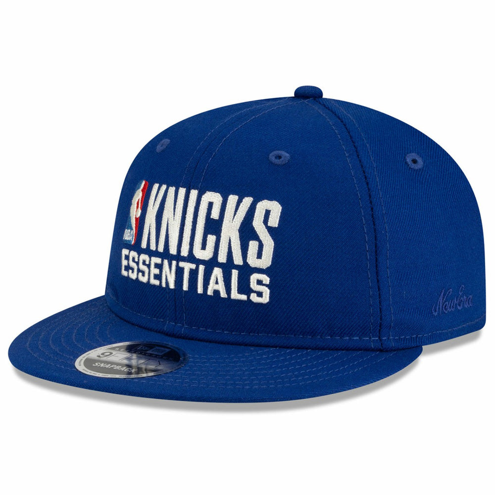 New York Knicks Fear of God Unisex Essentials 9FIFTY Snapback Hat Blue - NBA
