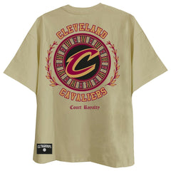 Cleveland Cavaliers Two Hype Worldwide Collection Premium T-Shirt Khaki - NBA