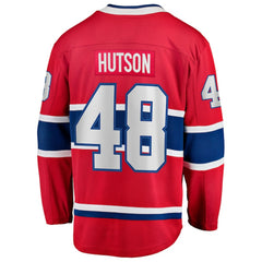Lane Hutson Montreal Canadiens Fanatics Home Breakaway Jersey - Red - NHL