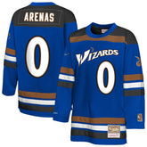 Gilbert Arenas Washington Wizards Youth Maxxed Out 2.0 Fashion Hockey Jersey Blue - NBA