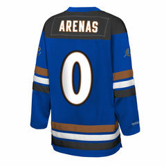 Gilbert Arenas Washington Wizards Youth Maxxed Out 2.0 Fashion Hockey Jersey Blue - NBA