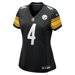 DK Metcalf Pittsburgh Steelers Women's Team Game Jersey Black | Nike for Sale