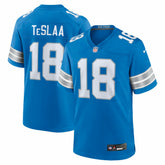 Isaac TeSlaa Detroit Lions Game Player Jersey Blue | Nike for Sale
