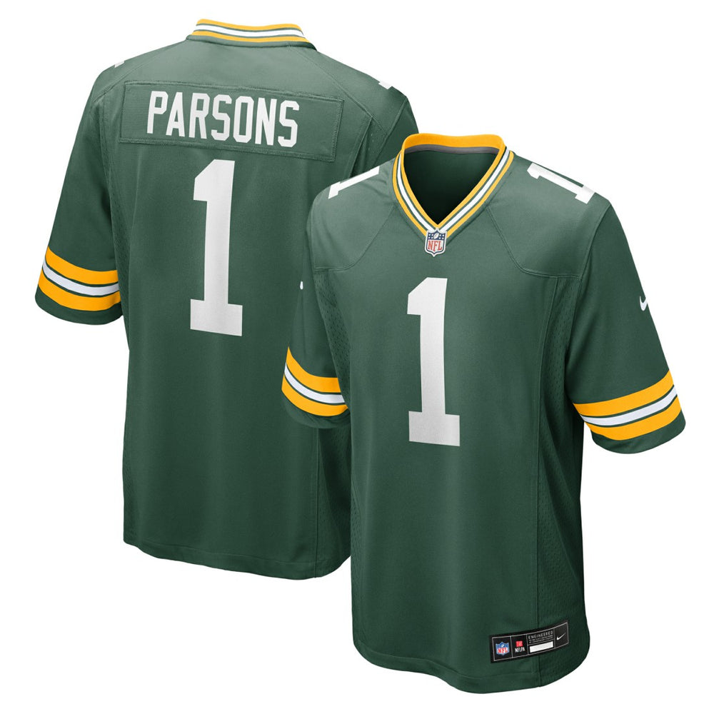 Micah Parsons Green Bay Packers Game Player Jersey Green | Nike for Sale