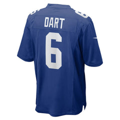 Jaxson Dart New York Giants 2025 NFL Draft First Round Pick Game Jersey Royal | Nike for Sale