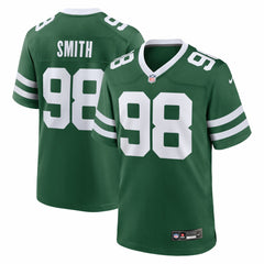 Mazi Smith New York Jets Team Game Jersey Legacy Green | Nike for Sale