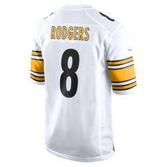 Aaron Rodgers Pittsburgh Steelers Game Jersey White | Nike for Sale