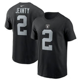 Ashton Jeanty Las Vegas Raiders Name & Number T-Shirt Black | Nike for Sale
