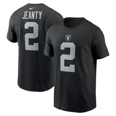 Ashton Jeanty Las Vegas Raiders Name & Number T-Shirt Black | Nike for Sale