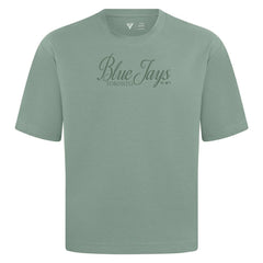 Toronto Blue Jays Levelwear Ethereal Oversized Luxe Signature Knit T-Shirt - MLB