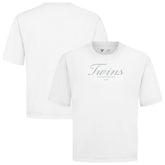Minnesota Twins Levelwear Ethereal Oversized Luxe Signature Knit T-Shirt - MLB
