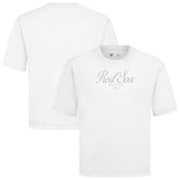 Boston Red Sox Levelwear Ethereal Oversized Luxe Signature Knit T-Shirt - MLB