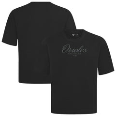 Baltimore Orioles Levelwear Ethereal Oversized Luxe Signature Knit T-Shirt - MLB