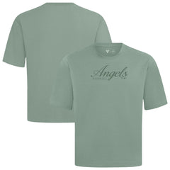 Los Angeles Angels Levelwear Ethereal Oversized Luxe Signature Knit T-Shirt - MLB