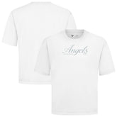 Los Angeles Angels Levelwear Ethereal Oversized Luxe Signature Knit T-Shirt - MLB