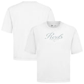 Cincinnati Reds Levelwear Ethereal Oversized Luxe Signature Knit T-Shirt - MLB