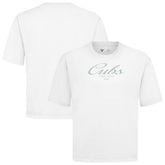 Chicago Cubs Levelwear Ethereal Oversized Luxe Signature Knit T-Shirt - MLB