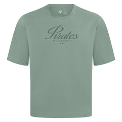Pittsburgh Pirates Levelwear Ethereal Oversized Luxe Signature Knit T-Shirt - MLB