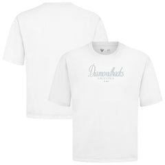 Arizona Diamondbacks Levelwear Ethereal Oversized Luxe Signature Knit T-Shirt - MLB