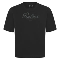 San Diego Padres Levelwear Ethereal Oversized Luxe Signature Knit T-Shirt - MLB