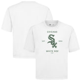 Chicago White Sox Levelwear Crossway Oversized Luxe Signature Knit T-Shirt - MLB
