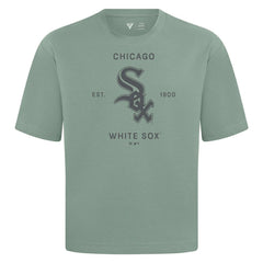 Chicago White Sox Levelwear Crossway Oversized Luxe Signature Knit T-Shirt - MLB