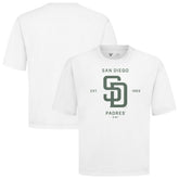 San Diego Padres Levelwear Crossway Oversized Luxe Signature Knit T-Shirt - MLB