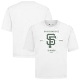 San Francisco Giants Levelwear Crossway Oversized Luxe Signature Knit T-Shirt - MLB