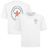 Houston Astros Levelwear Signet Oversized Luxe Signature Knit T-Shirt - MLB