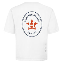 Houston Astros Levelwear Signet Oversized Luxe Signature Knit T-Shirt - MLB