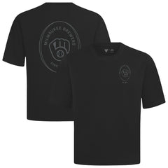 Milwaukee Brewers Levelwear Signet Oversized Luxe Signature Knit T-Shirt - MLB