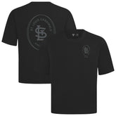St. Louis Cardinals Levelwear Signet Oversized Luxe Signature Knit T-Shirt - MLB