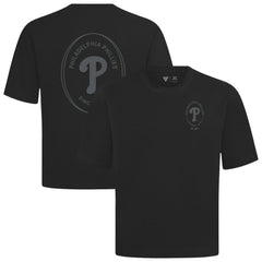 Philadelphia Phillies Levelwear Signet Oversized Luxe Signature Knit T-Shirt - MLB