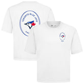 Toronto Blue Jays Levelwear Signet Oversized Luxe Signature Knit T-Shirt - MLB