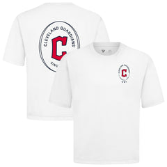 Cleveland Guardians Levelwear Signet Oversized Luxe Signature Knit T-Shirt - MLB