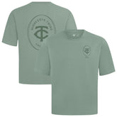 Minnesota Twins Levelwear Register Oversized Luxe Signature Knit T-Shirt - MLB