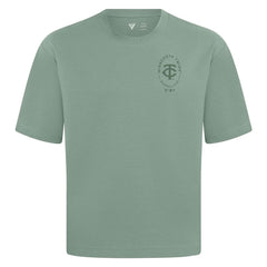 Minnesota Twins Levelwear Register Oversized Luxe Signature Knit T-Shirt - MLB