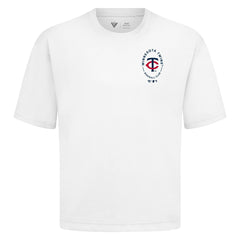 Minnesota Twins Levelwear Register Oversized Luxe Signature Knit T-Shirt - MLB