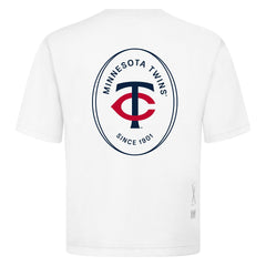 Minnesota Twins Levelwear Register Oversized Luxe Signature Knit T-Shirt - MLB