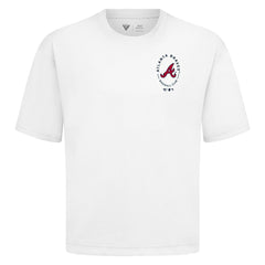 Atlanta Braves Levelwear Register Oversized Luxe Signature Knit T-Shirt - MLB