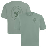 Washington Nationals Levelwear Register Oversized Luxe Signature Knit T-Shirt - MLB