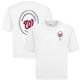 Washington Nationals Levelwear Register Oversized Luxe Signature Knit T-Shirt - MLB